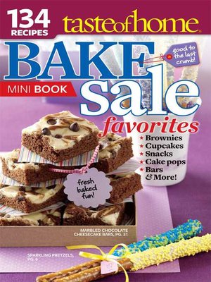 cover image of Taste of Home Bake Sale Favorites Mini Book